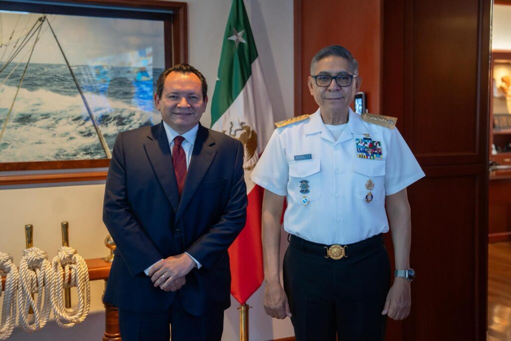 Gobernador Díaz Mena y Secretario de Marina impulsan la transformación histórica del Puerto de Altura de Progreso