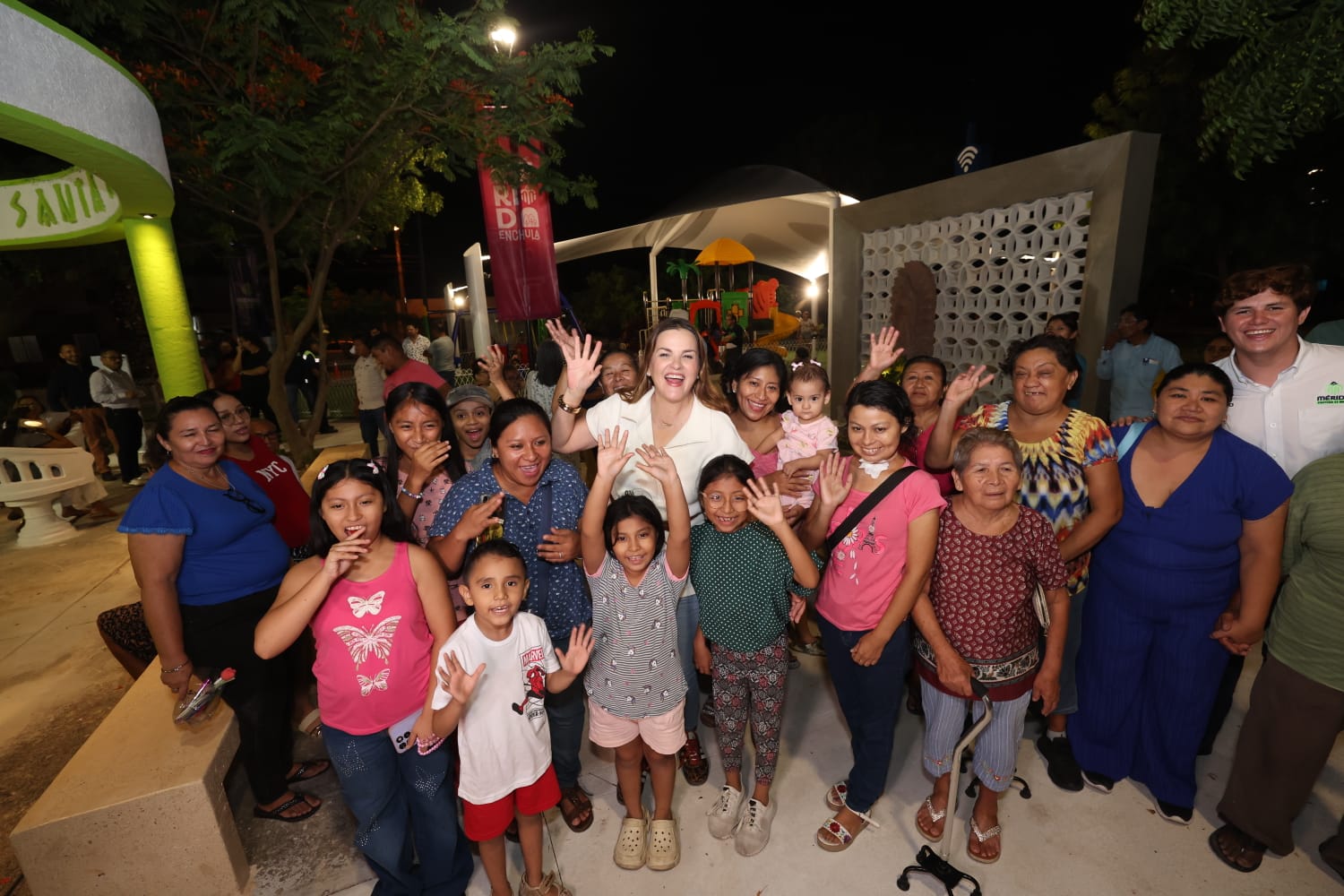 “En Mérida las obras las deciden las y los meridanos”: Cecilia Patrón; entrega alcaldesa el Parque Santa María de Guadalupe