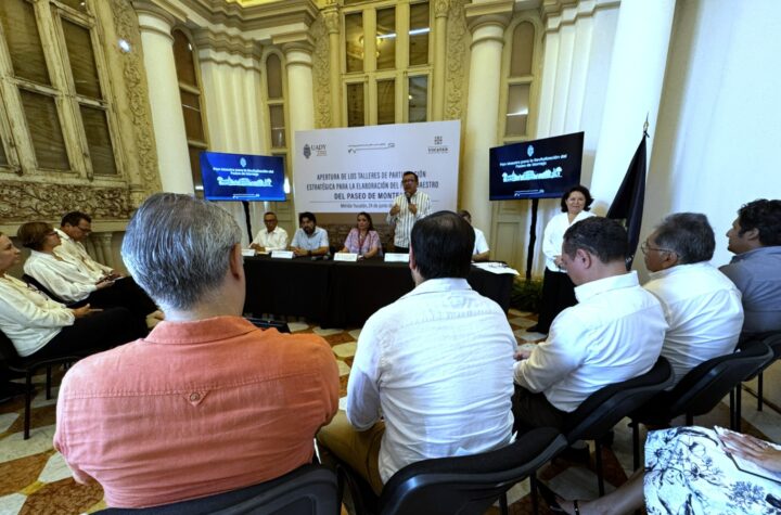 Inician talleres estratégicos rumbo al Plan Maestro para la Revitalización del Paseo de Montejo