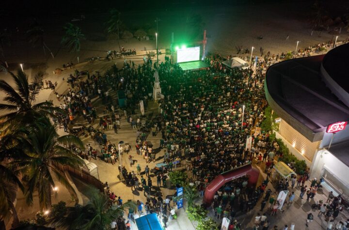 Zonas Fan reúnen a más de 11 mil personas en Yucatán durante triunfo de México