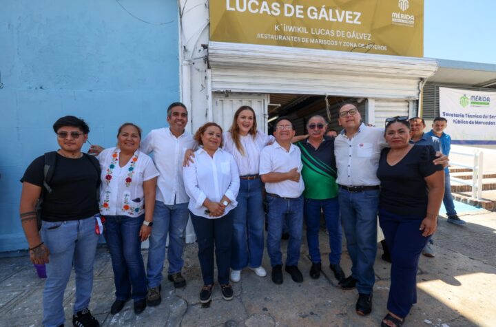 Con Mérida Enchula llegamos también a los mercados públicos para mejorar la infraestructura: Cecilia Patrón