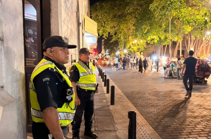 Policía de Mérida implementa operativo especial por el partido de la Selección Mexicana de Fútbol