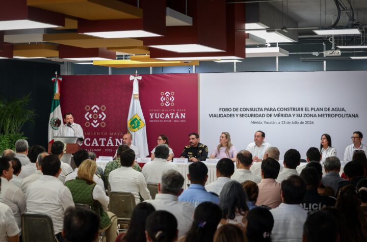 Inaugura Joaquín Díaz Mena foros ciudadanos para transformar la infraestructura metropolitana de Mérida