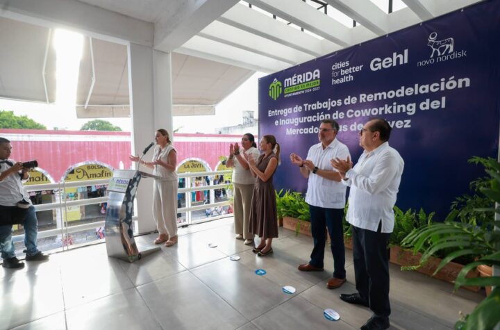 Cecilia Patrón entrega remodelación integral del mercado Lucas de Gálvez para locatarios y usuarios