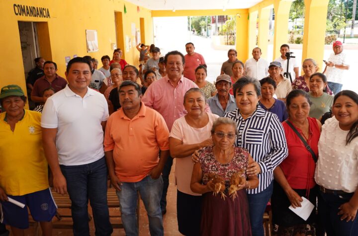 Gobierno del Estado asegura bienestar alimentario de familias yucatecas