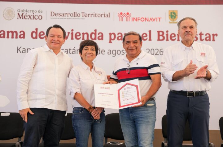 Renacimiento Maya y Gobierno de México llevan vivienda propia a más de 47 mil familias yucatecas