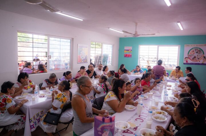 DIF Yucatán promueve atención alimentaria en Ticul con nuevo comedor en Yotholín