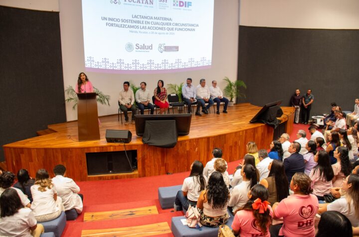 Yucatán refuerza acciones de protección y acompañamiento a la lactancia materna