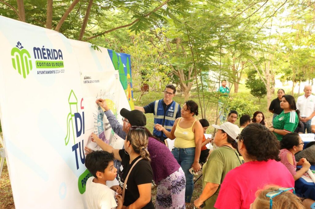La ciudadanía decide sobre los espacios públicos de Mérida en nueva etapa de “Diseña tu Ciudad”