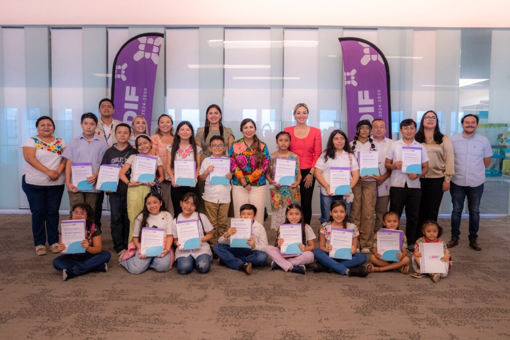DIF Yucatán integra primer Consejo Consultivo de Niñas, Niños y Adolescentes