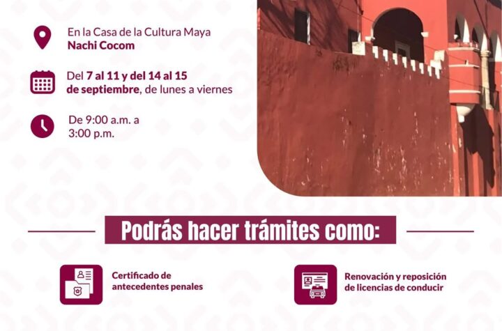 Sotuta contará con Ventanilla Única Estatal Móvil