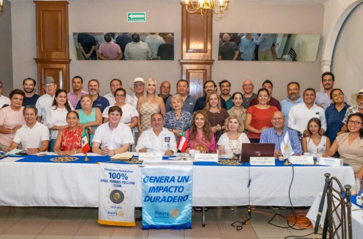 DIF Mérida y Club Rotario Itzáes suman esfuerzos en beneficio de las familias meridanas.