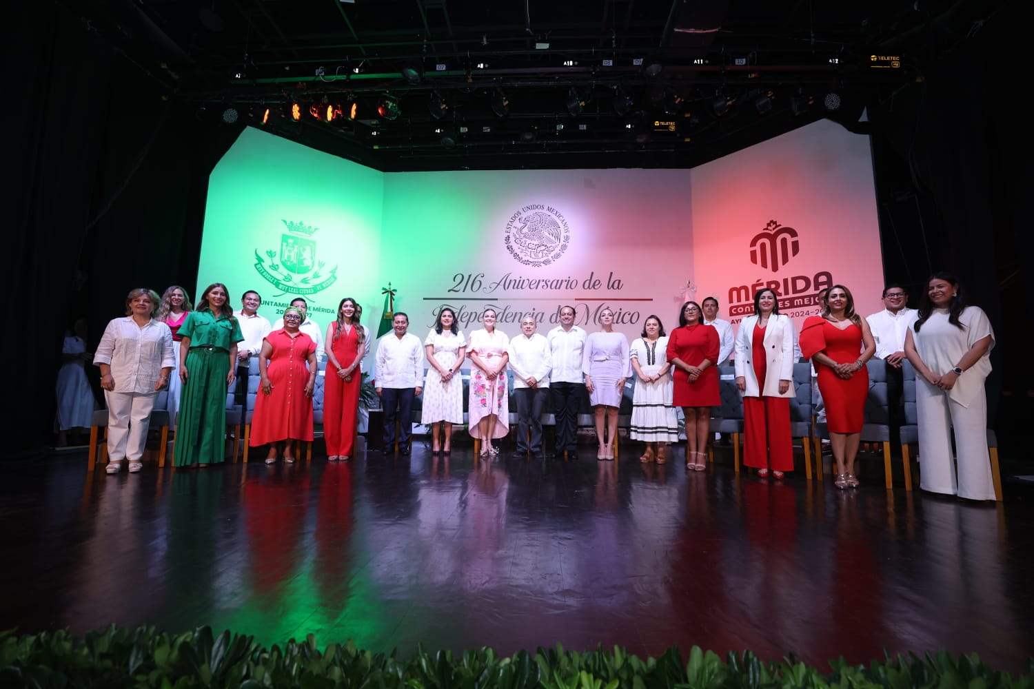 Conmemora Cecilia Patrón la Independencia de México.