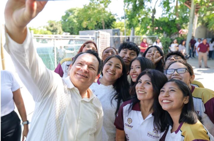 Renacimiento Maya cumple con mejores espacios y herramientas para los 72 planteles del Cobay