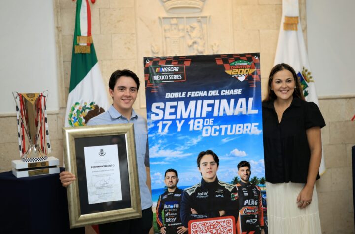 Ayuntamiento nombra a Carlos Novelo Embajador del Automovilismo de Mérida.