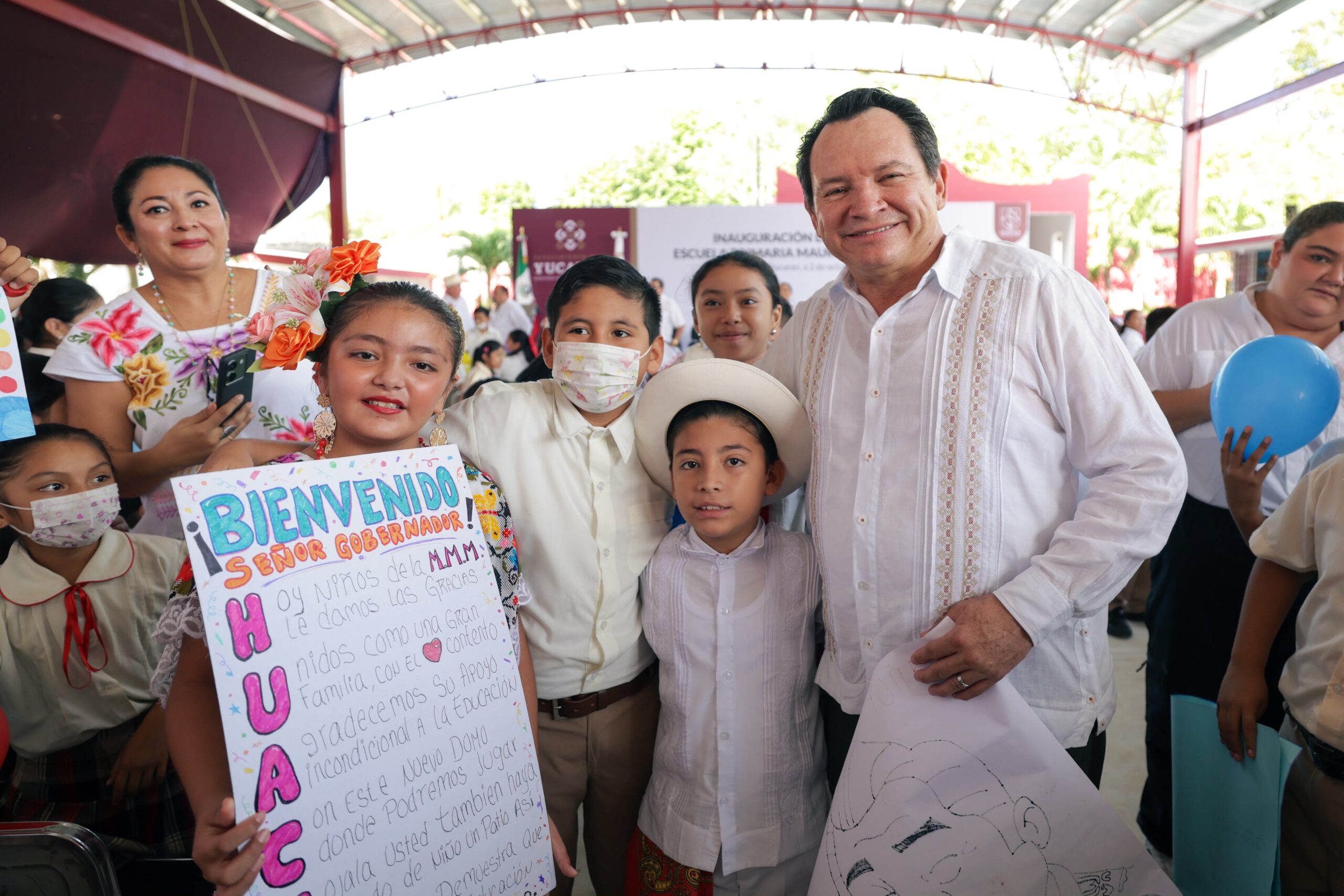 Renacimiento Maya invierte siete millones de pesos en infraestructura educativa digna en Sucilá  