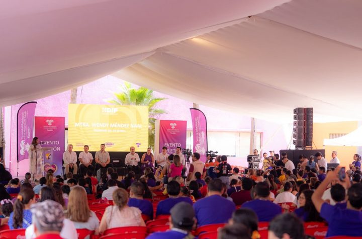 DIF Yucatán entrega 10 millones de pesos al Teletón para fortalecer la atención del autismo