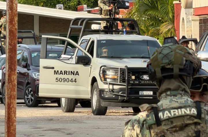 Fuerte operativo de la Marina en Mérida; FGR asegura inmueble en el fraccionamiento del Arco