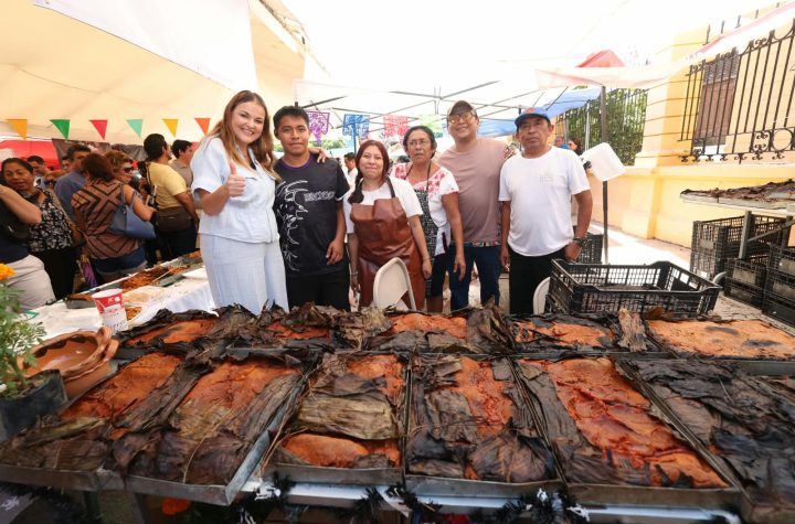 Cuenten con el gobierno de Mérida para fortalecer la tradición, la comunidad y la economía local. Cecilia Patrón encabeza la Feria del Mucbipollo.